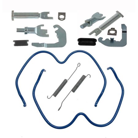 Carlson Brake Hardware Combo Of H7333 H2696 H2697 Axle Kit, H2347 H2347